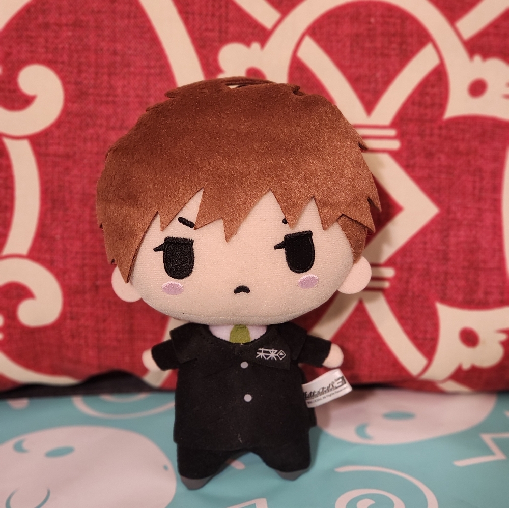 Danganronpa Makoto Naegi Plush Doll Strap Furyu Taito Sega Round One Round1